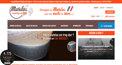 Desktop Screenshot of matelas-camping-car.com